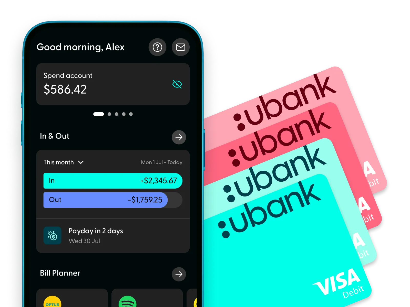 Download Ubank and create your account in minutes